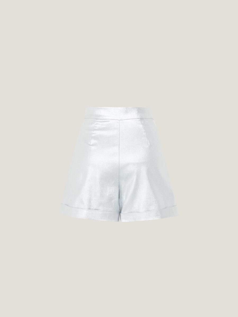 Shorts effetto metallizzato_4