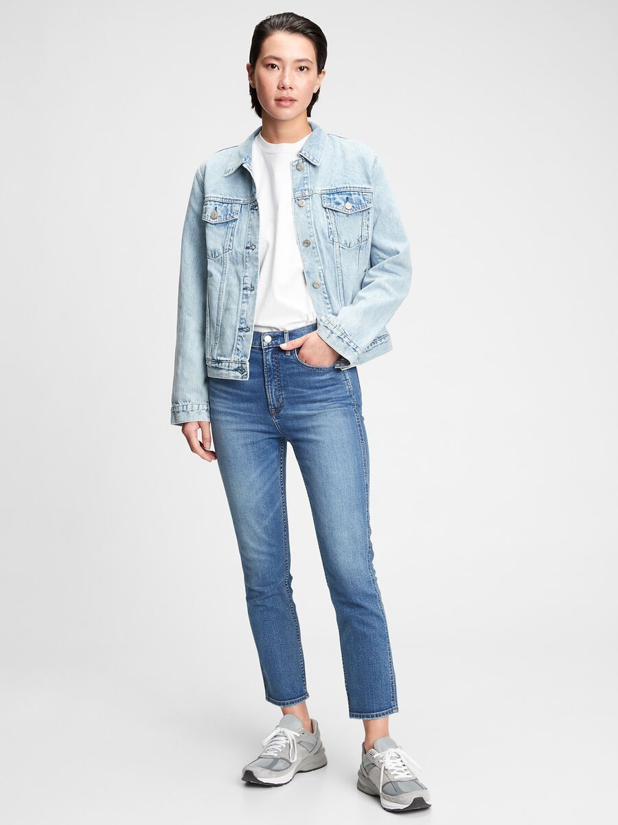 Slim-fit ankle jeans_0