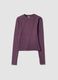 Perfect Washed Burgundy Long-Sleeve Top_0