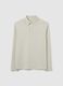 Beige long-sleeve polo_4