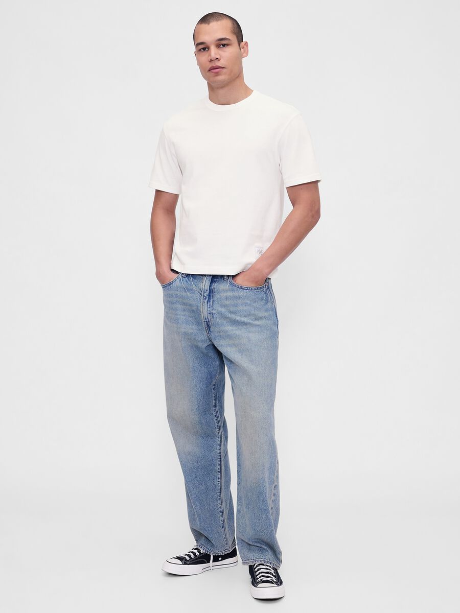 White short-sleeve cotton t-shirt_1