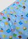 Children's blue swim boxers regular fit with Super Mario prints_2