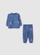 Baby's blue pure cotton pyjamas regular fit_0