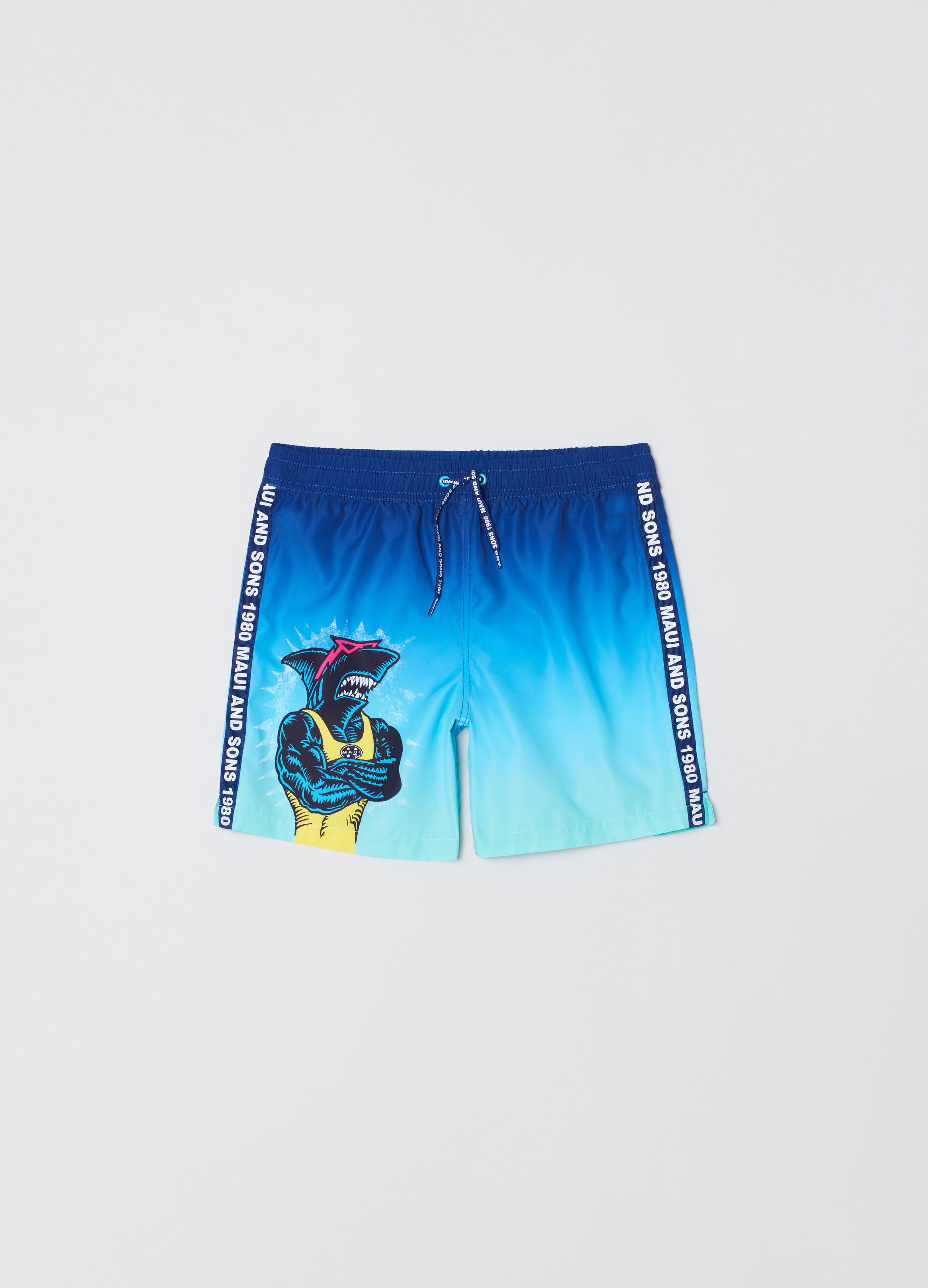 Costume boxer con stampa Maui and Sons_0