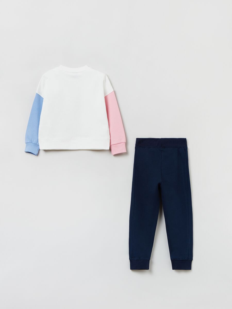 Jogging set con stampa Angel e Stitch_1