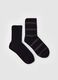Two-pair pack short stretch socks with lurex_0