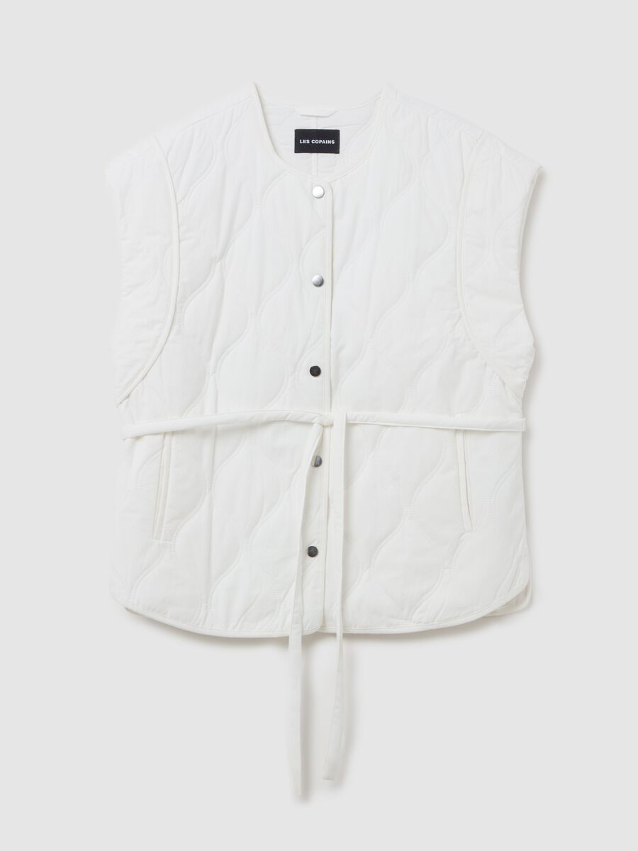 Quilted jacket with kimono sleeves_4
