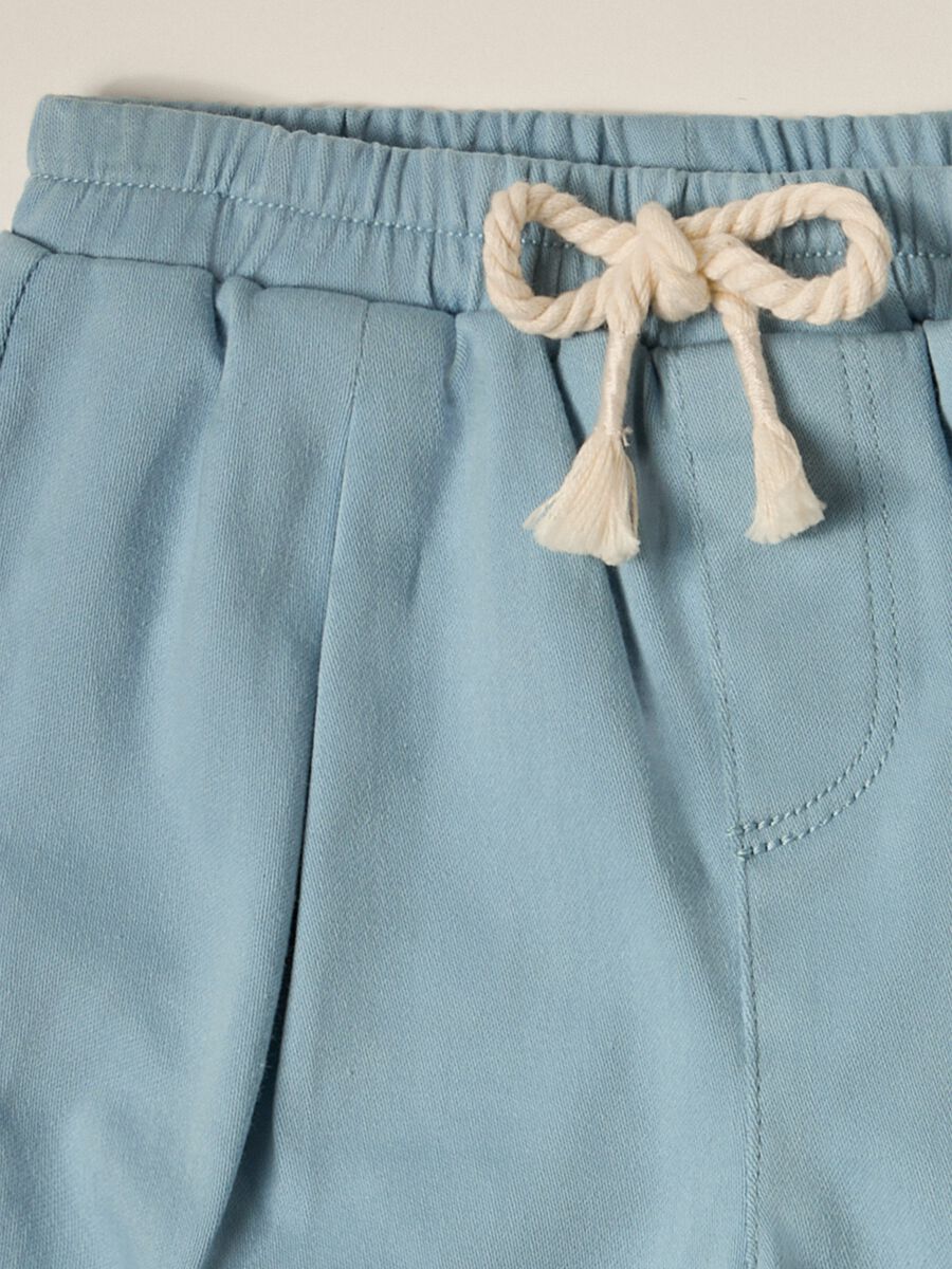 IANA newborn boy jogger in cotton blend_2