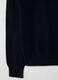 Blue pure wool regular fit sweater_5