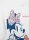 Organic cotton T-shirt with Minnie Mouse print and embroidery_2