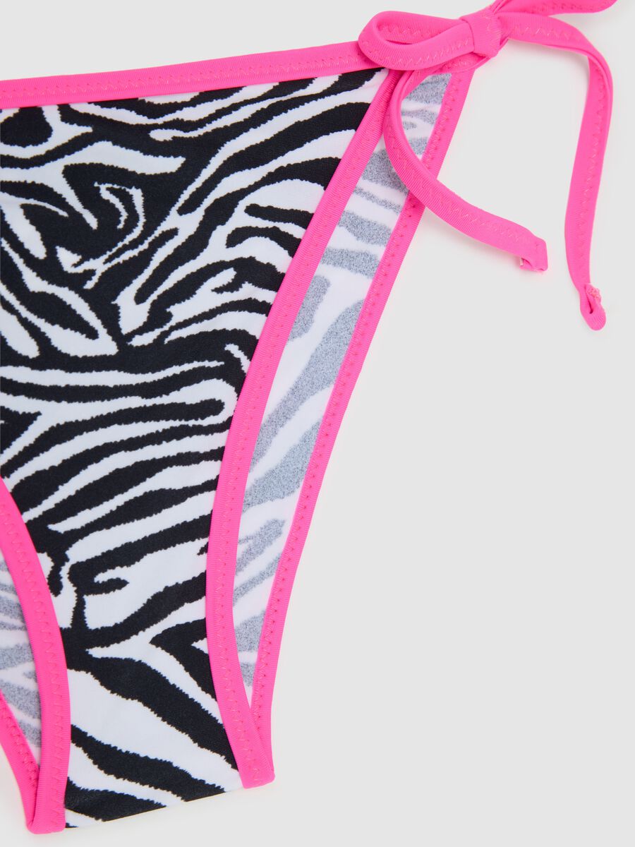 Multicoloured stretch-mix girls' bikini_2