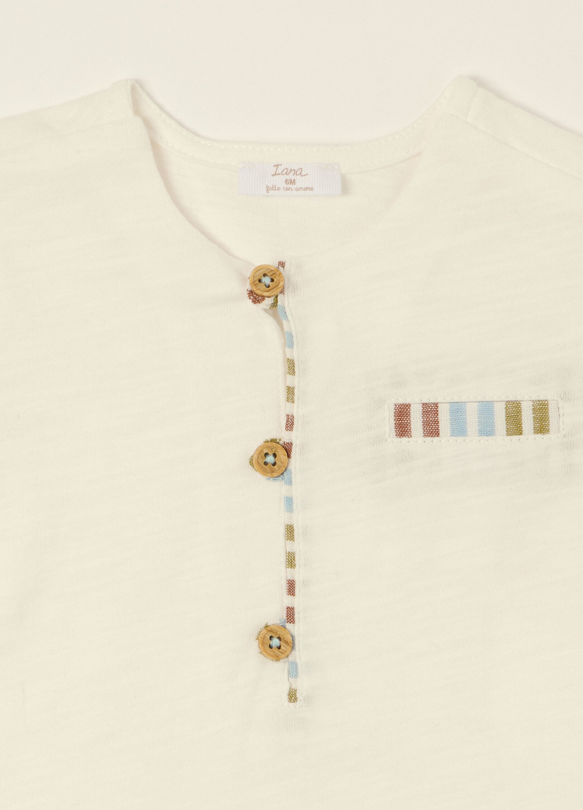 Multicolour pure cotton baby set