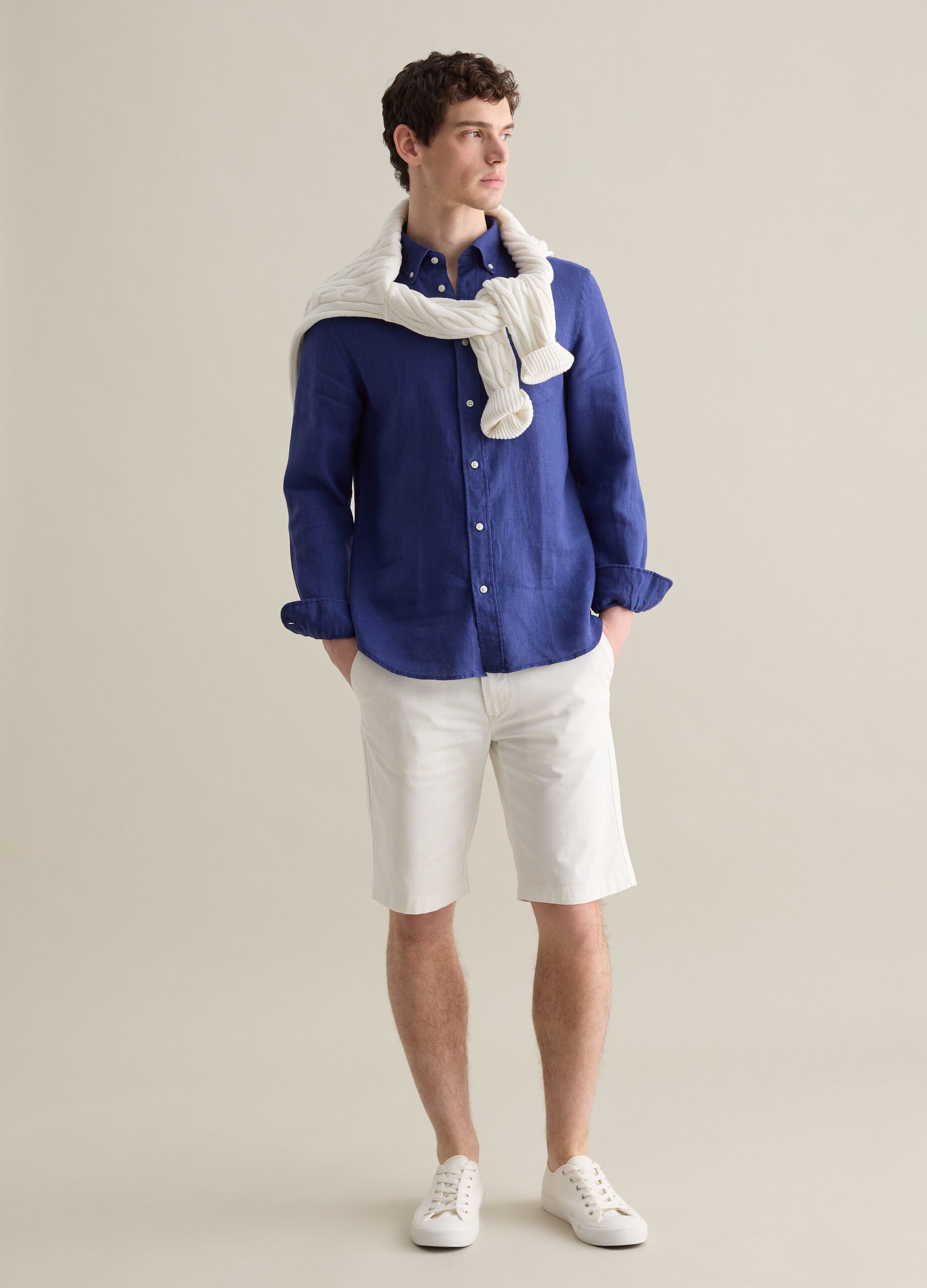 Bermuda chino in cotone stretch