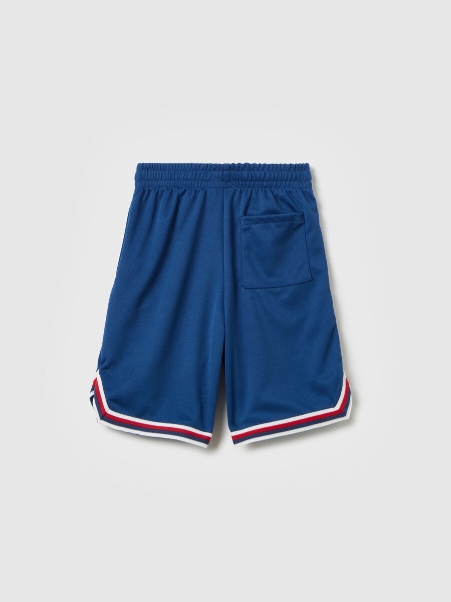 Blue mesh shorts for kids by OVS Kids_1