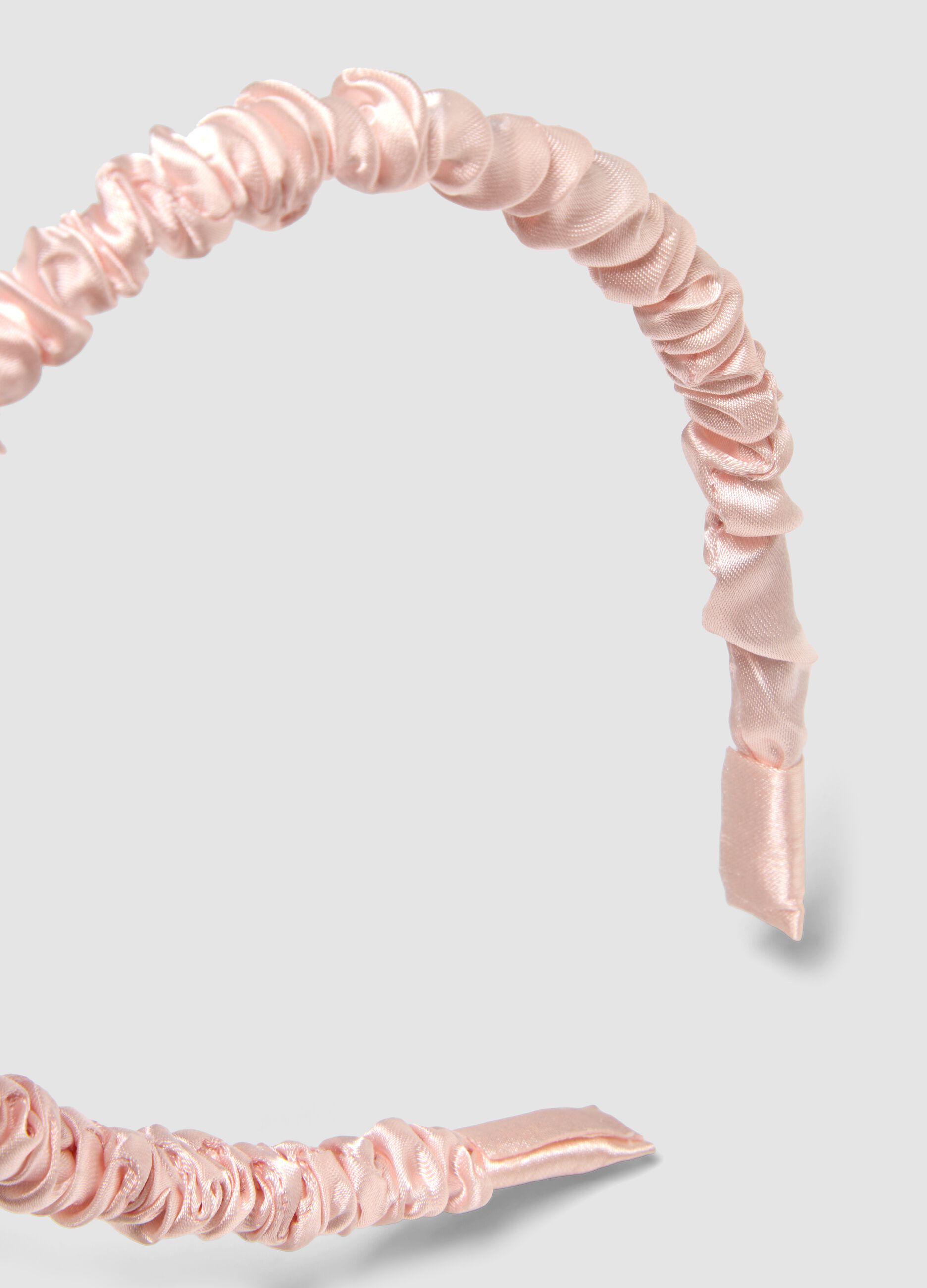 SINCERELY HAIR Pink Satin Headband