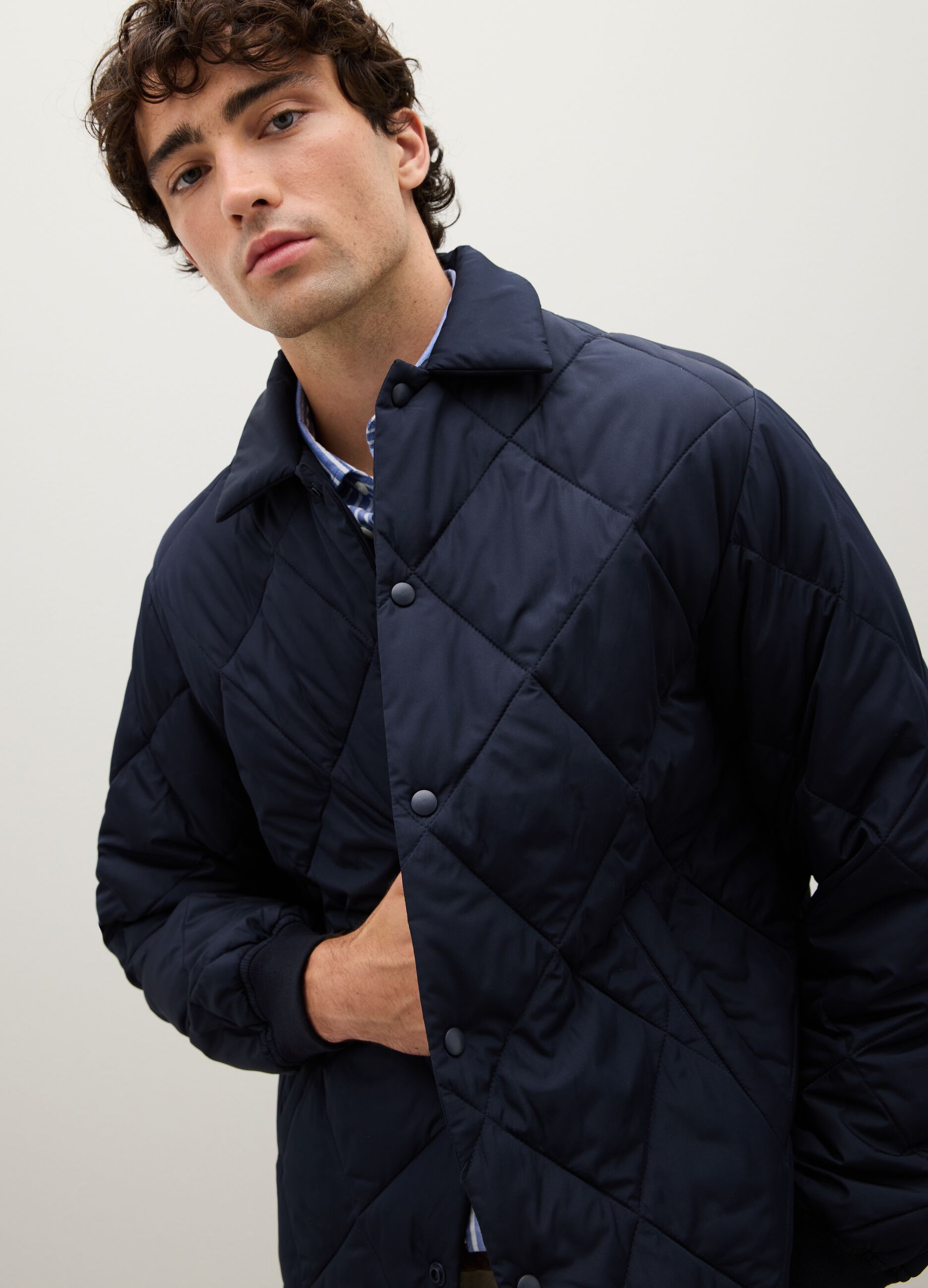 Blue Jacket Regular Fit