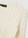 Beige pure cotton sweater regular fit_5