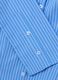 Blue slim fit pure cotton shirt_5