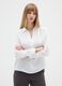 White blouse in pure viscose with long sleeves_1