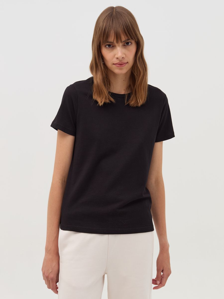 Essential T-shirt in organic cotton_0