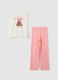 Girls' pure cotton multicolor regular fit pyjamas_0