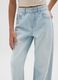 Girls' pure cotton blue jeans_2