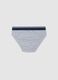 Boys' Grey Stretch Cotton Regular Fit Briefs_1