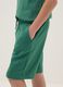 Boys&rsquo; green pure cotton shorts, relaxed fit_2