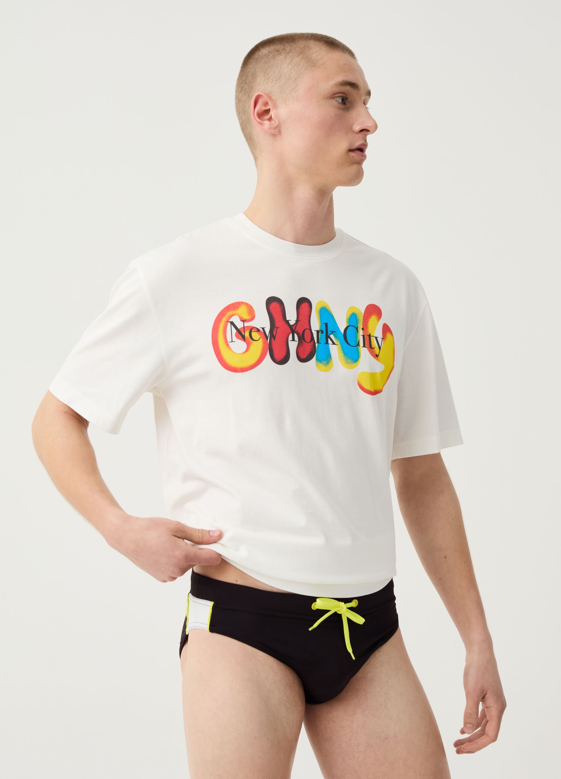 Ovs Costume slip con bande laterali