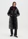 The Perfect Puffer Black Long Hooded Coat_2