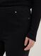Black Stretch Cotton Skinny Fit Trousers_3