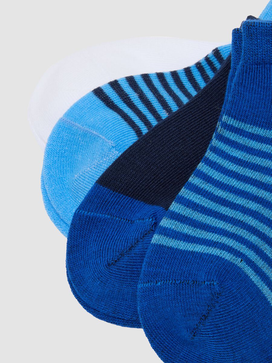 Multipack calze in misto cotone elasticizzato multicolor da bambino_2