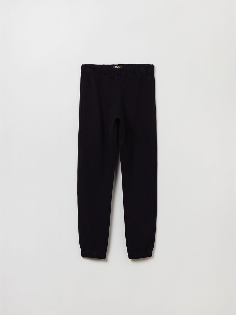 Joggers in felpa_0