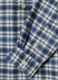 Camicia blu a quadri in puro cotone regular fit_3