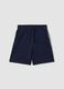 Boys&rsquo; blue pure cotton shorts, regular fit_0