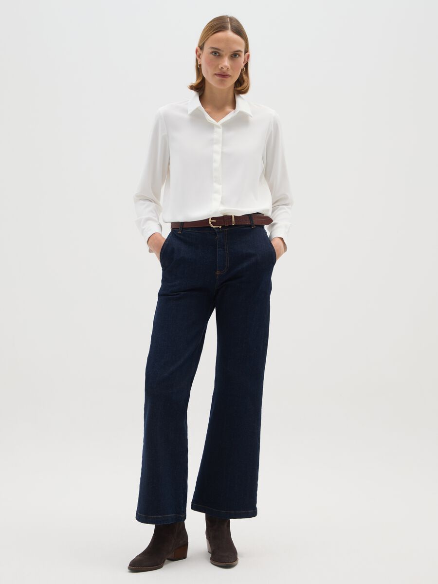 White Regular Fit Shirt_1