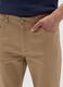 Slim fit beige cotton trousers_3