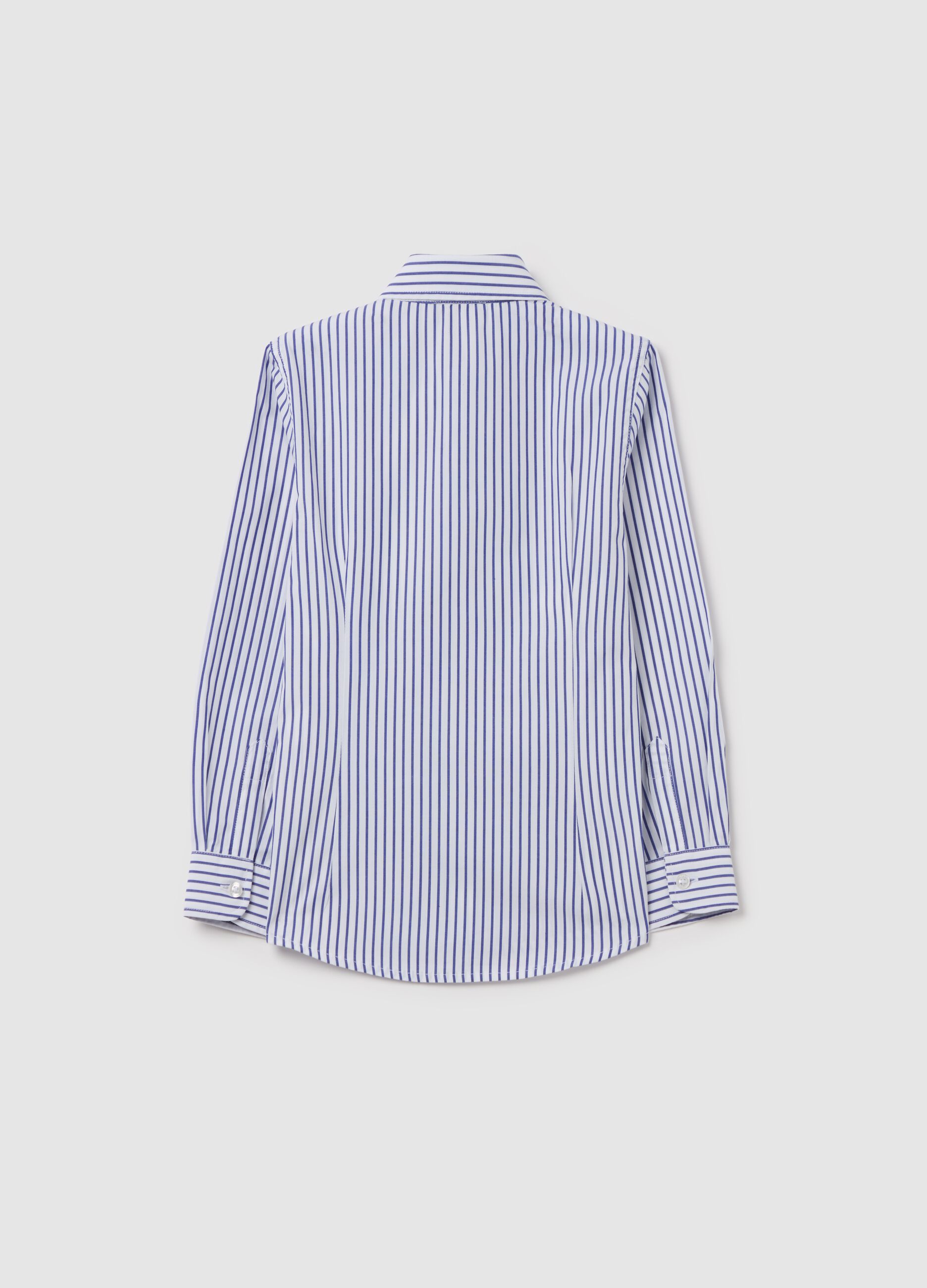 Striped cotton shirt