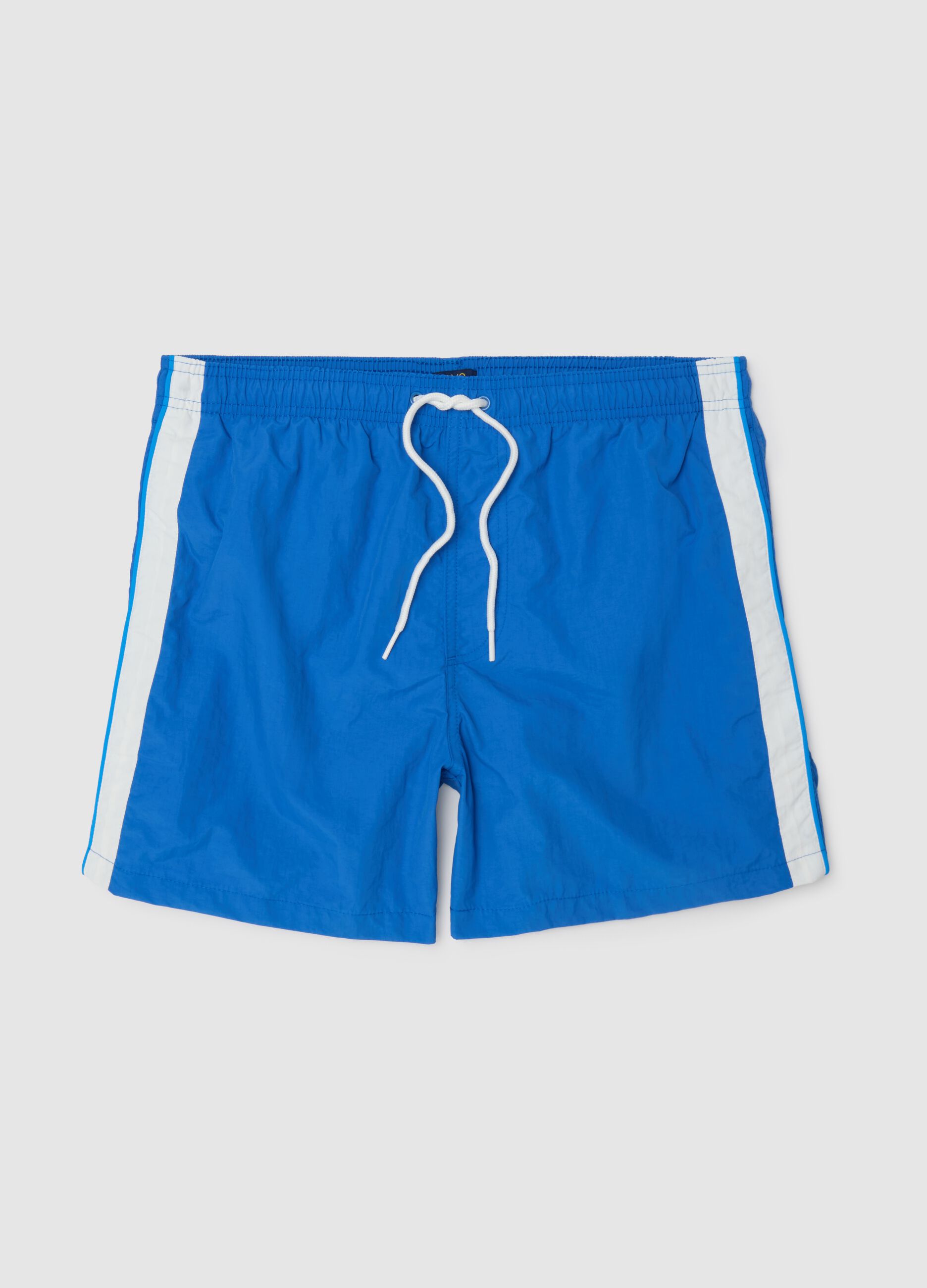 Shorts da uomo in misto multicolor regular fit