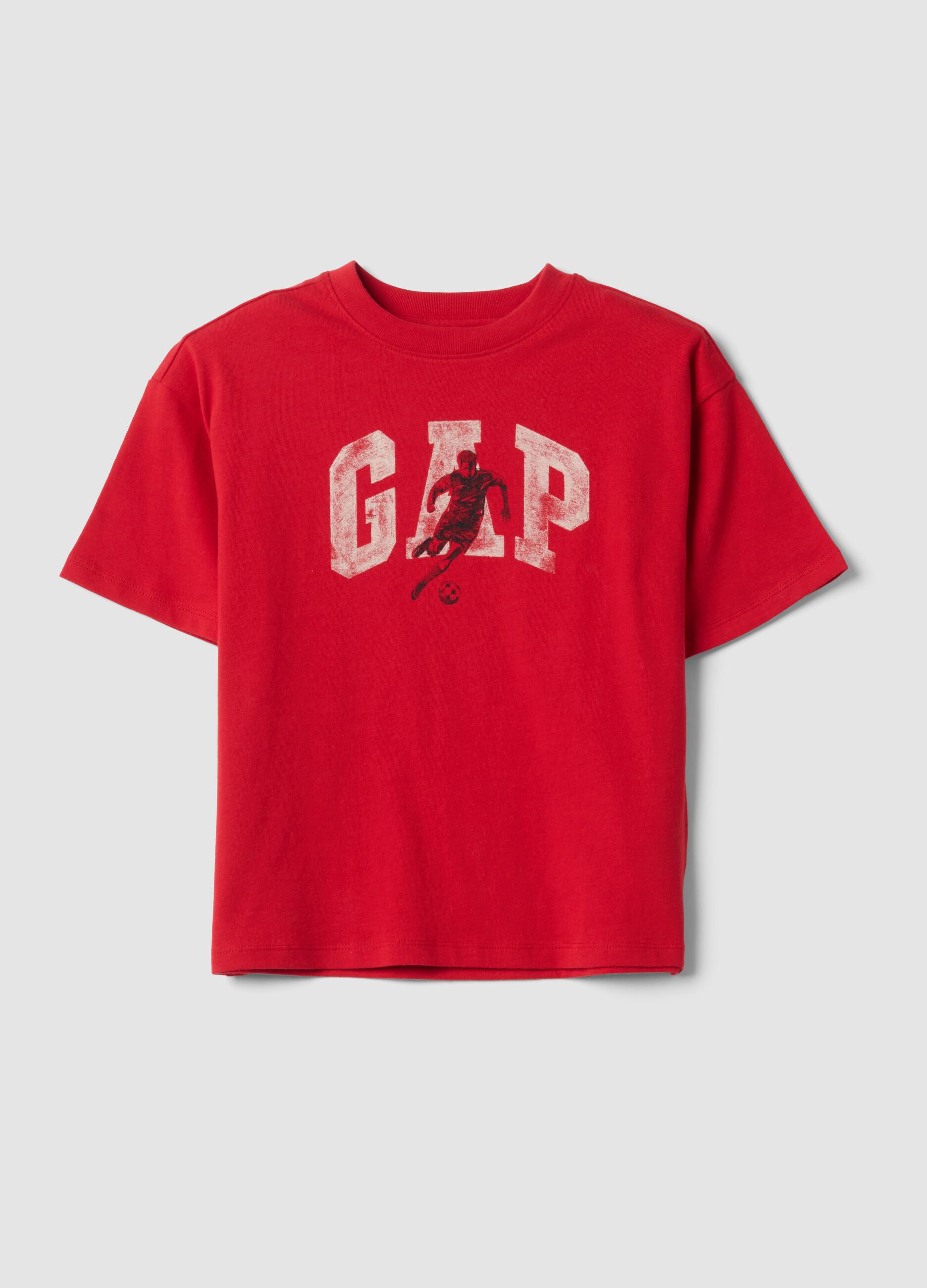 GAP logo pure cotton short-sleeve T-shirt