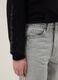 Boy's gray pure cotton skater jeans_2