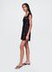 Black Floral Short Dress_1