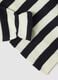 Multicolour striped high-neck oversized jumper_5