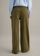 Pantaloni chino in cotone elasticizzato verde regular fit_2