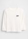 White long-sleeved T-shirt_0