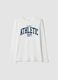 White long-sleeve organic cotton crew-neck T-shirt_0