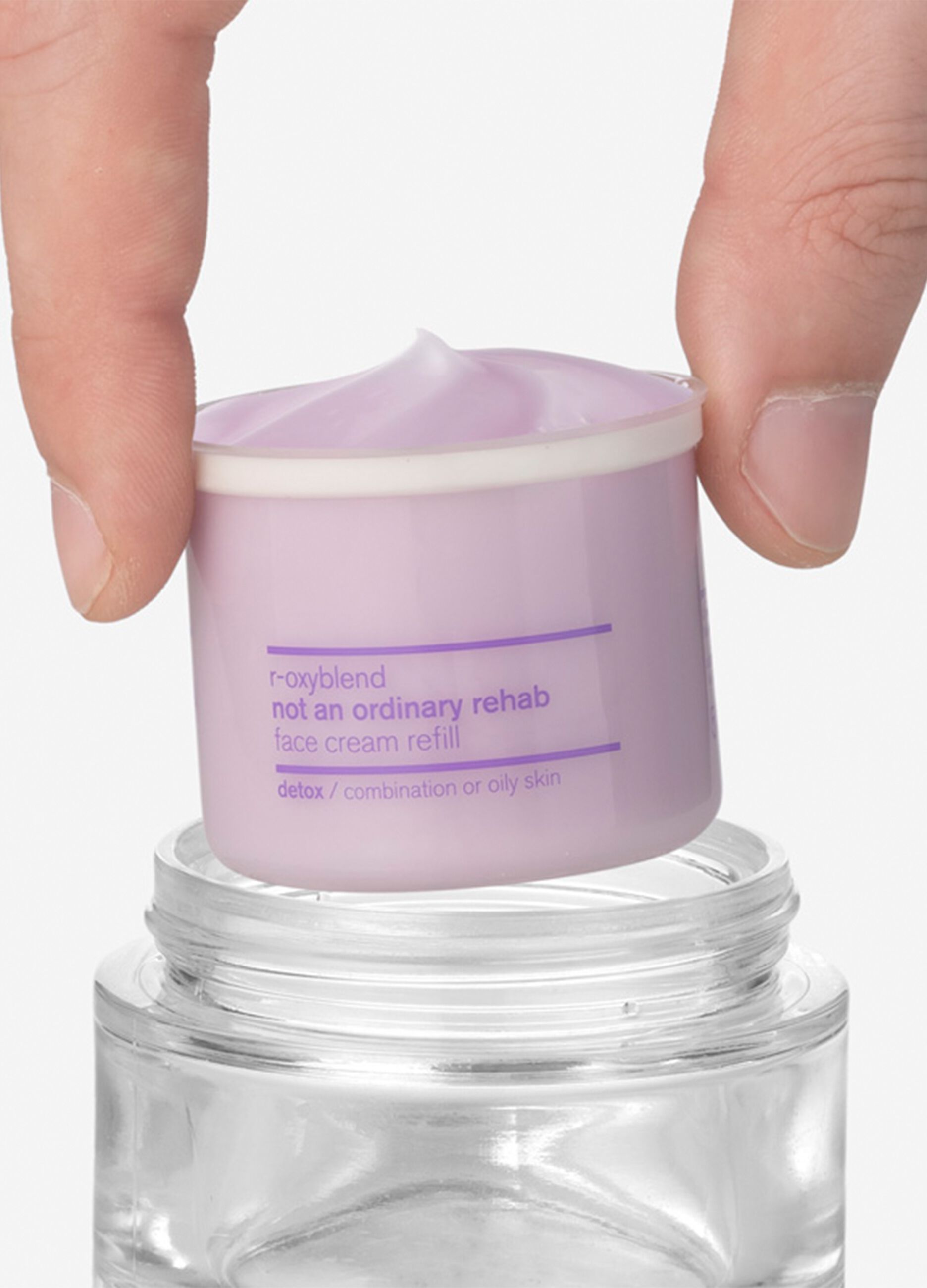 Crema viso detossinante che protegge dallo stress ossidativo e digitale Not an ordinary Rehab