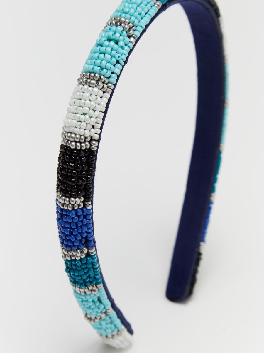Alice band with beads_2