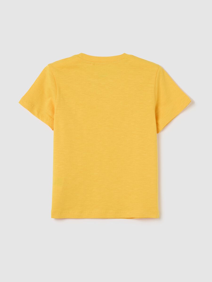 Cotton T-shirt with round neckline_1