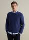 Cotton pullover with wavy trim_0